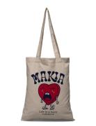 Heartache Tote Bag Skuldertaske Taske Beige Makia