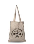 Ferry Tote Bag Skuldertaske Taske Beige Makia