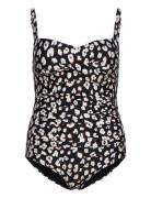 Milano Swimsuit Badedragt Badetøj Black Missya