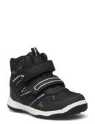 Kasuri High-top Sneakers Black Leaf