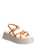 Courtney Shoes Summer Shoes Platform Sandals Brown VAGABOND