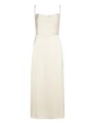 Viravenna Strap Ankle Dress - Noos Maxikjole Festkjole Cream Vila