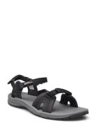 Lakewood Ride Sandal W,070 Flade Sandaler Black Jack Wolfskin