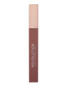 Revolution Irl Filter Finish Lip Crème Caramel Syrup Lipgloss Makeup P...