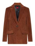 Amugatta-1 Blazers Single Breasted Blazers Brown HUGO