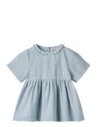 Dress S/S Elma Dresses & Skirts Dresses Casual Dresses Short-sleeved C...