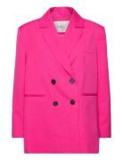 Yasbikka Ls Blazer Blazers Double Breasted Blazers Pink YAS