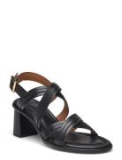 Sandals Sandal Med Hæl Black Billi Bi