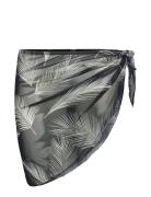 Pcamy Short Swim Mesh Sarong Sww Badetøj Black Pieces