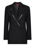 Adilara Blazers Double Breasted Blazers Black HUGO