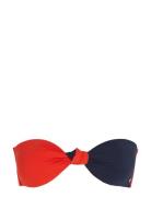 Bandeau Rp Swimwear Bikinis Bikini Tops Bandeau Bikinitops Red Tommy H...