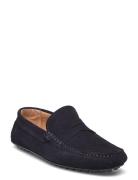 Johan Loafers Flade Sko Navy Playboy Footwear