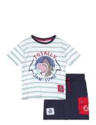 Set 2P Bermuda + Ts Sets Sets With Short-sleeved T-shirt Multi/pattern...