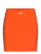 Raphaela Mid Skirt Kort Nederdel Orange J. Lindeberg
