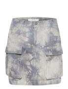 Kalagz Short Skirt Kort Nederdel Blue Gestuz