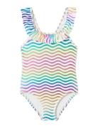 Nmfzamar Swimsuit Badedragt Badetøj Multi/patterned Name It