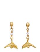 Adella Earring Ørestickere Smykker Gold Maanesten