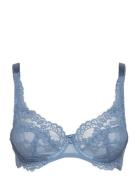 Daisy Uf Lingerie Bras & Tops Wired Bras Blue Hunkemöller