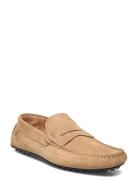 Johan Loafers Flade Sko Beige Playboy Footwear