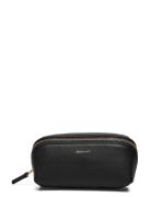 Leather Make Up Bag Toilettaske Black GANT