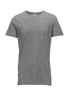 Original Men's O-Neck Tee No 3 Tops T-Kortærmet Skjorte Grey Resteröds