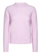 Anour O-N 7355 Tops Knitwear Jumpers Pink Samsøe Samsøe