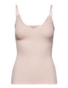 Solid Taylor Top Tops T-shirts & Tops Sleeveless Pink Becksöndergaard