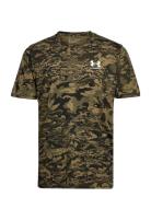 Ua Abc Camo Ss Tops T-Kortærmet Skjorte Black Under Armour