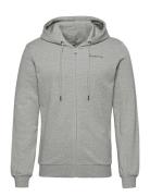 Knowledge Hood Zip Sweat - Gots/Veg Tops Sweatshirts & Hoodies Hoodies...