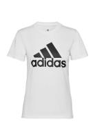 W Bl T Sport T-shirts & Tops Short-sleeved White Adidas Sportswear