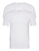 Pack Of 2 T-Shirts Héritage Tops T-Kortærmet Skjorte White Armor Lux