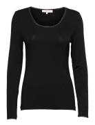 T-Shirt Tops T-shirts & Tops Long-sleeved Black Noa Noa