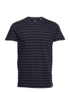 Organic Midi Thor Tee Tops T-Kortærmet Skjorte Navy Mads Nørgaard