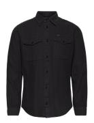 Marine Slim Shirt L\S Tops Shirts Casual Black G-Star RAW