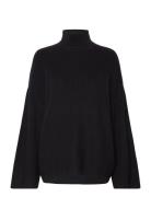 Gitteliw Pullover Tops Knitwear Turtleneck Black InWear