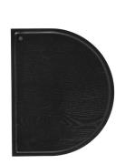Sessio Bakke, Afrundet  Home Decoration Decorative Platters Black AYTM