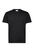 Panos Emporio Element Tee Organic Cotton Tops T-Kortærmet Skjorte Blac...