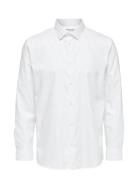 Slhregethan Shirt Ls Classic Noos Tops Shirts Business White Selected ...