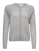 Clarann Cardigan Tops Knitwear Cardigans Grey Noa Noa