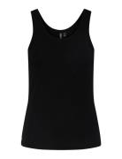 Pcsirene Tank Top Jrs Noos Tops T-shirts & Tops Sleeveless Black Piece...