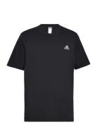 M Sl Sj T Sport T-Kortærmet Skjorte Black Adidas Sportswear