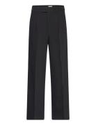 Kasolvej Wide Pants Hw Bottoms Trousers Wide Leg Black Kaffe