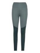 Borg High Waist Tonal Tights Sport Running-training Tights Green Björn...