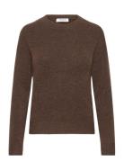 Mschfestina Hope O Pullover Tops Knitwear Jumpers Brown MSCH Copenhage...