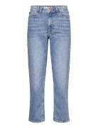 Trouser Denim Nea Mid Blue Bottoms Jeans Straight-regular Blue Lindex