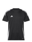 Tiro24 Jsy Sport T-Kortærmet Skjorte Black Adidas Performance