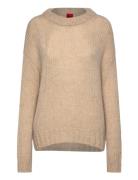 Sloos Tops Knitwear Jumpers Beige HUGO