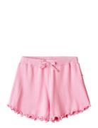 Rib Shorts Gertrud Bottoms Shorts Pink Wheat