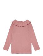 Nmftyane Xsl Ls Top Tops T-shirts Long-sleeved T-Skjorte Pink Name It