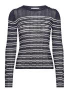 Zaig Jumper Tops Knitwear Jumpers Navy Ba&sh